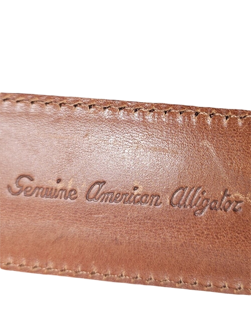 Vintage Polo Ralph Lauren Genuine American Alligator Belt – Made in USA – Women’ - Picture 2 of 7